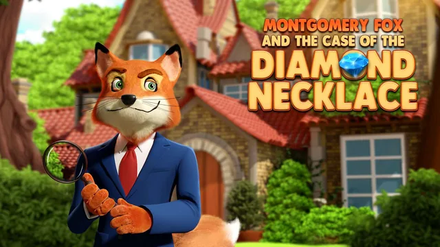 Capa de Montgomery Fox And The Case Of The Diamond Necklace
