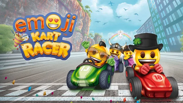 Capa de emoji Kart™ Racer
