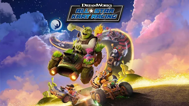 Capa de DreamWorks All-Star Kart Racing