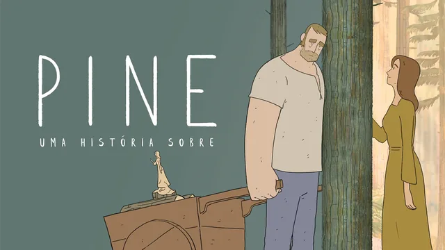 Capa de Pine: Uma história sobre perda