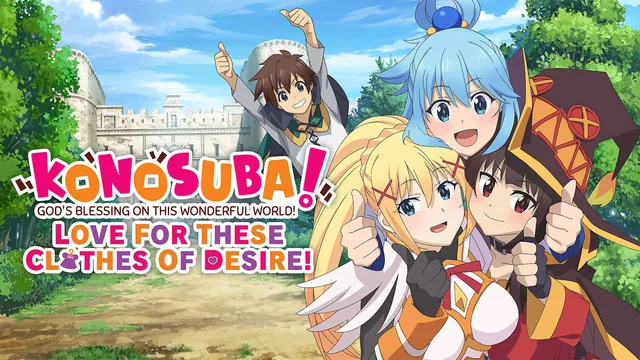 Capa de KONOSUBA - God's Blessing on this Wonderful World! Love For These Clothes Of Desire!