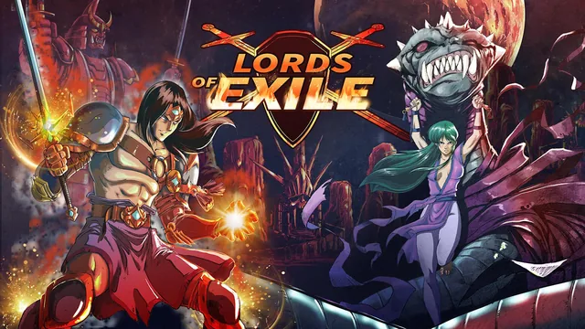 Capa de Lords of Exile