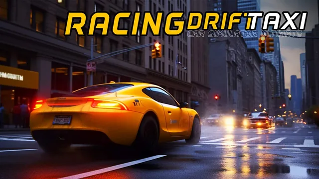 Capa de Racing Drift Taxi Car Simulator Ultimate