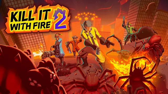 Capa de KILL IT WITH FIRE! 2