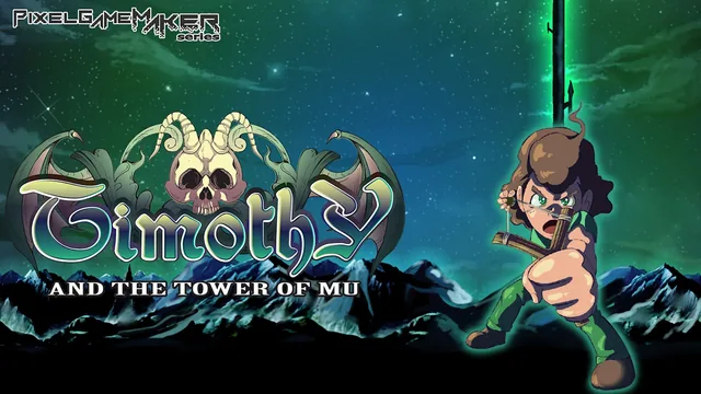 Capa de Pixel Game Maker Series Timothy and the Tower of Mu