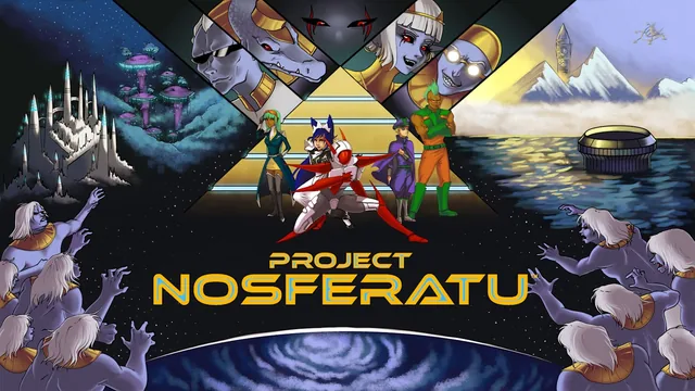 Capa de Pixel Game Maker Series Project Nosferatu