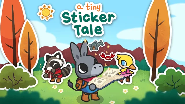 Capa de A Tiny Sticker Tale