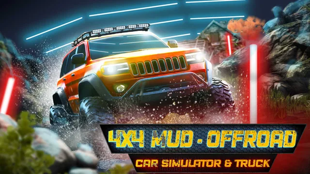 Capa de 4x4 Mud - Offroad Car Simulator & Truck