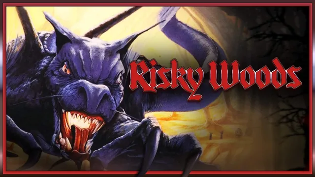 Capa de Risky Woods (QUByte Classics)