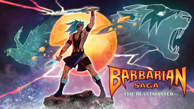 Capa de Barbarian Saga: The Beastmaster