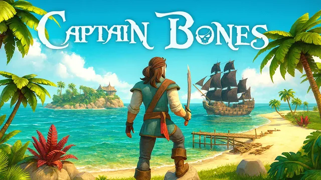 Capa de Captain Bones: A Viagem do Pirata