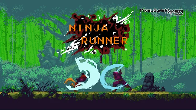 Capa de Pixel Game Maker Series Ninja Runner