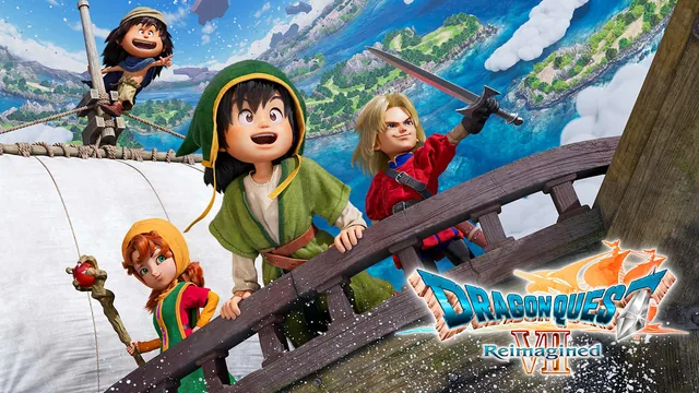 Capa de DRAGON QUEST VII Reimagined