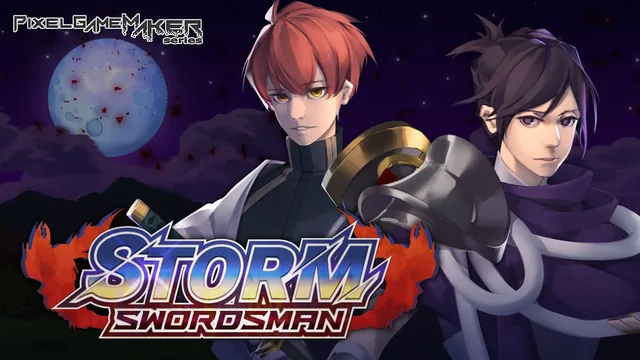 Capa de Pixel Game Maker Series Storm Swordsman