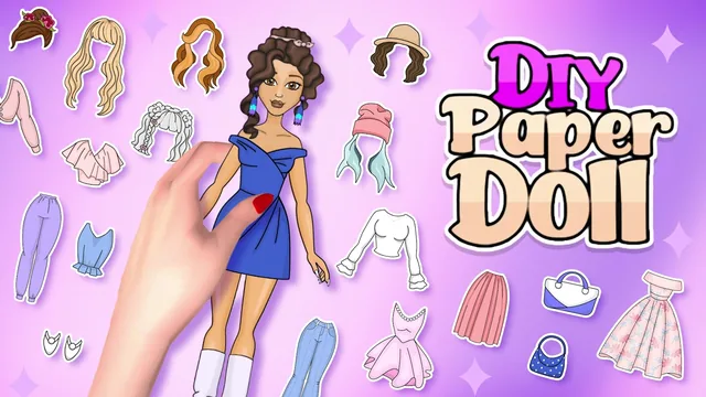 Capa de DIY Paper Doll