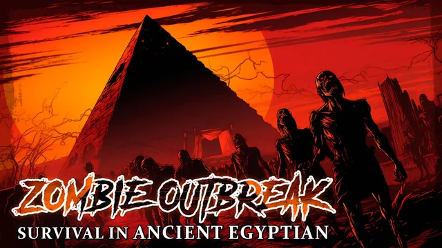 Capa de Zombie Outbreak: Survival in Ancient Egyptian