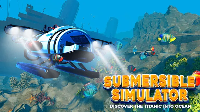 Capa de Submersible Simulator - Discover the Titanic into Ocean