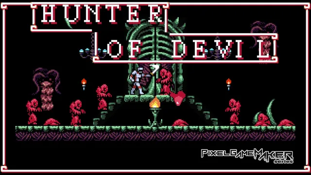 Capa de Pixel Game Maker Series HUNTER OF DEVIL