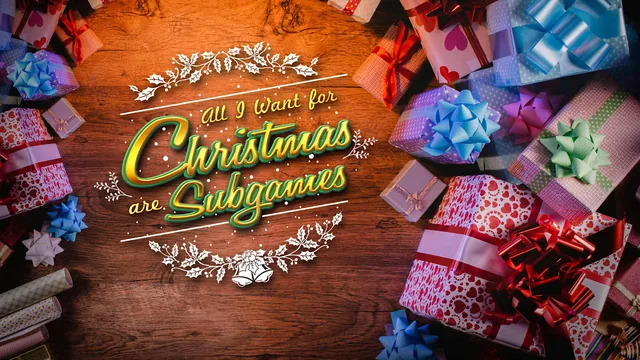 Capa de All I Want for Christmas are Subgames CE