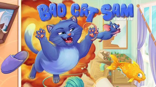 Capa de Bad Cat Sam Simulator