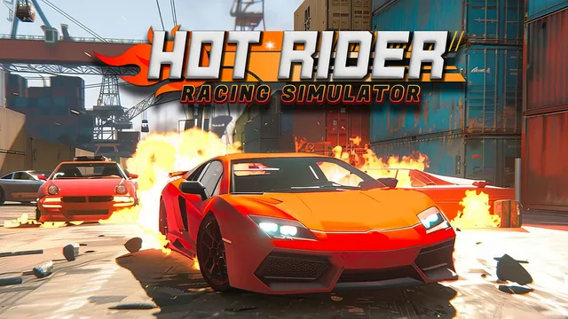 Capa de Hot Rider Racing Simulator