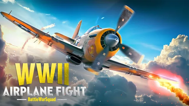 Capa de WWII AIRPLANE FIGHT - Battle War Squad
