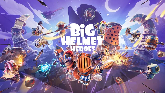 Capa de Big Helmet Heroes