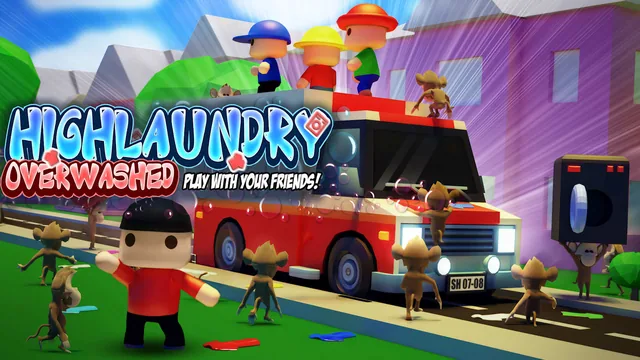 Capa de Highlaundry Overwashed - Play with your friends!