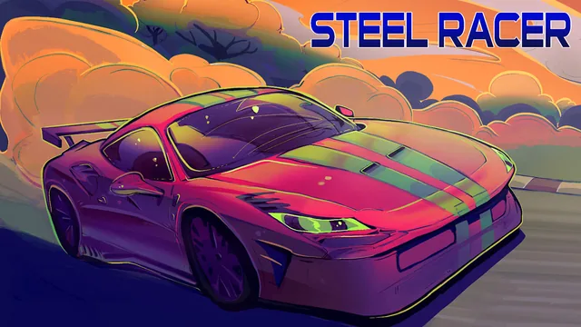 Capa de Steel Racer