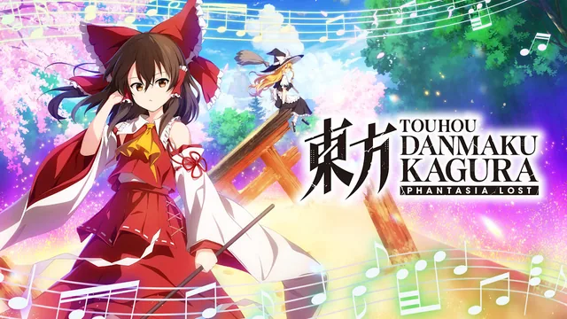 Capa de Touhou Danmaku Kagura Phantasia Lost