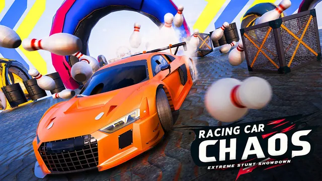 Capa de Racing Car Chaos: Extreme Stunt Showdown