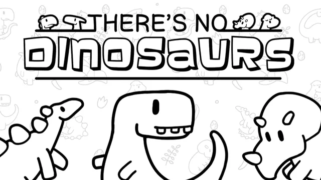 Capa de There's No Dinosaurs