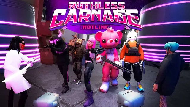 Capa de Ruthless Carnage Hotline