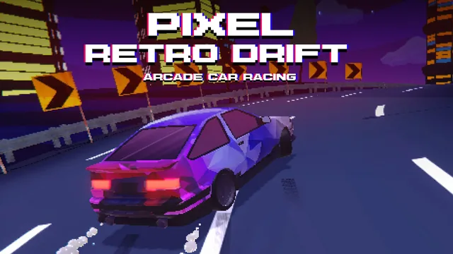 Capa de Pixel Retro Drift - Arcade Car Racing