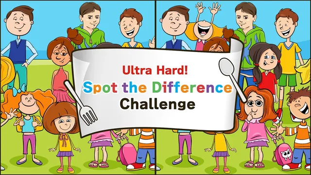 Capa de Ultra Hard! Spot the Difference Challenge