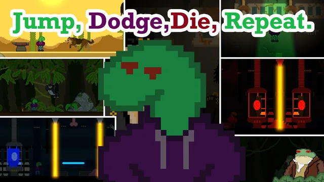Capa de Jump, Dodge, Die, Repeat