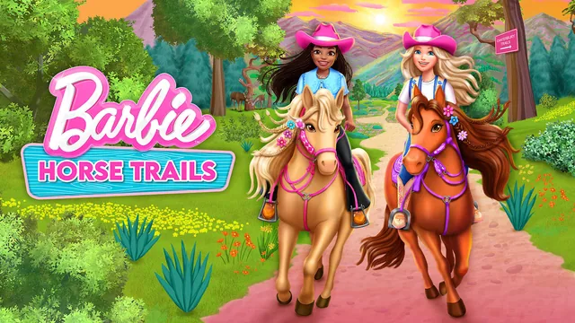 Capa de Barbie™ Horse Trails