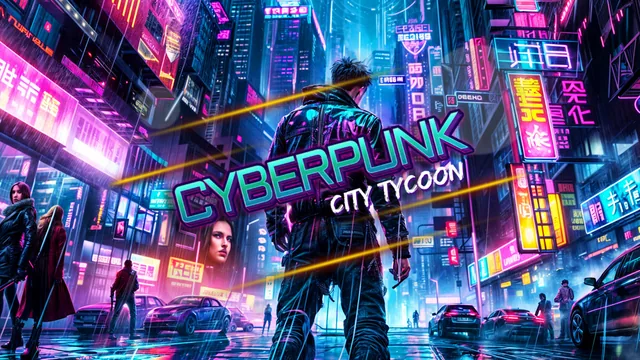 Capa de Cyberpunk City Tycoon