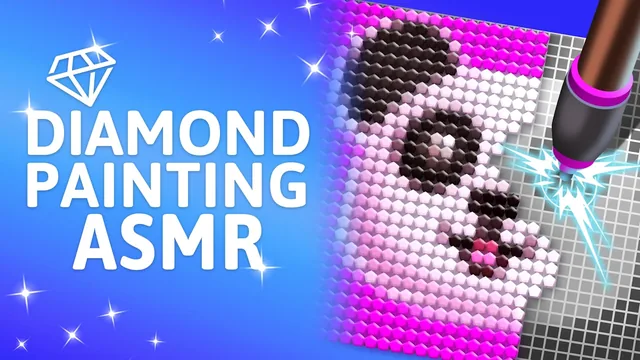 Capa de Diamond Painting ASMR