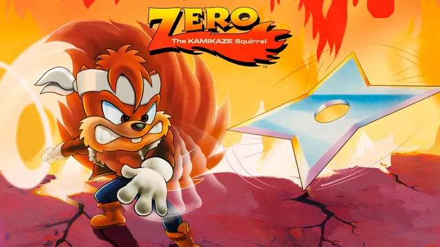 Capa de Zero the Kamikaze Squirrel