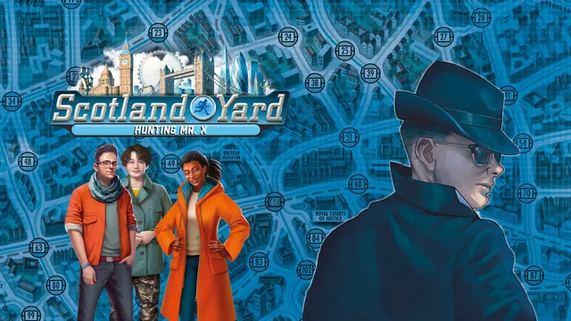 Capa de Scotland Yard – Hunting Mister X