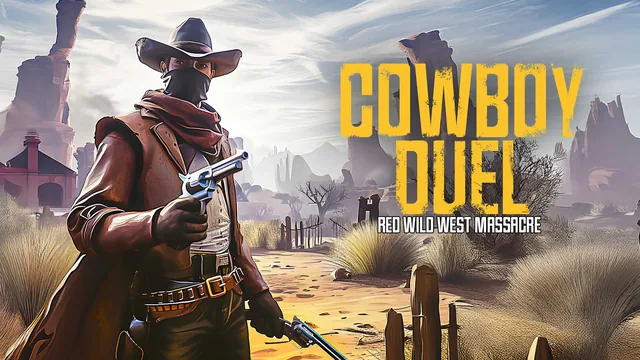 Capa de Cowboy Duel: Red Wild West Massacre