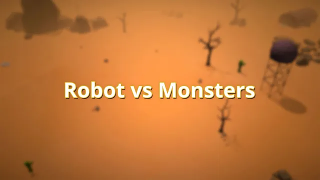 Capa de Robot vs Monsters