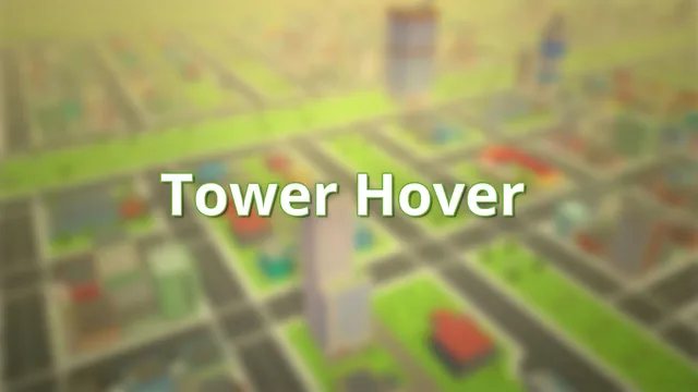 Capa de Tower Hover