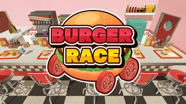 Capa de BURGER RACE