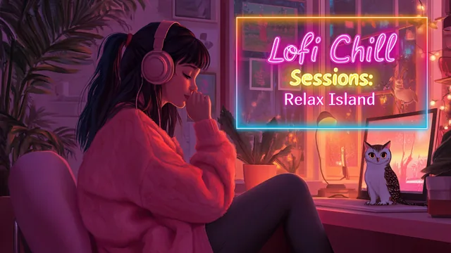 Capa de Lofi Chill Sessions: Relax Island