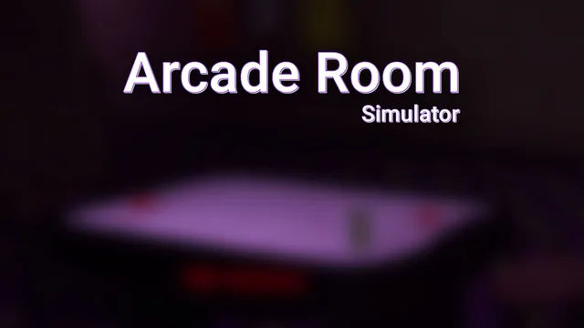 Capa de Arcade Room Simulator