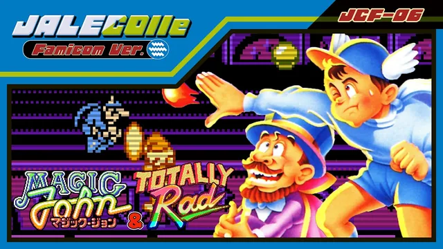 Capa de JALECOlle Famicom Ver. Magic John & Totally RAD