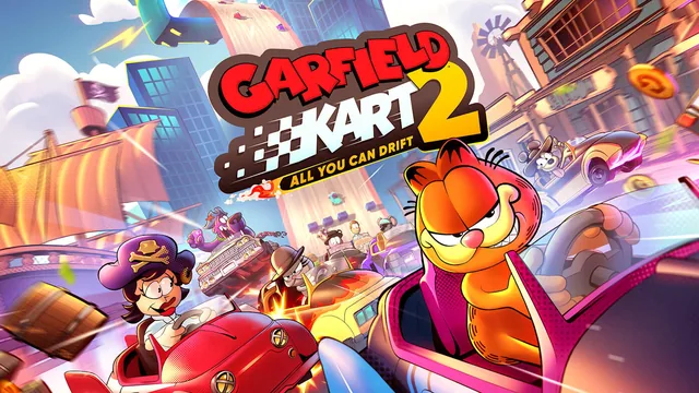 Capa de Garfield Kart 2 - All You Can Drift