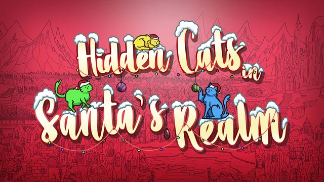 Capa de Hidden Cats in Santa's Realm